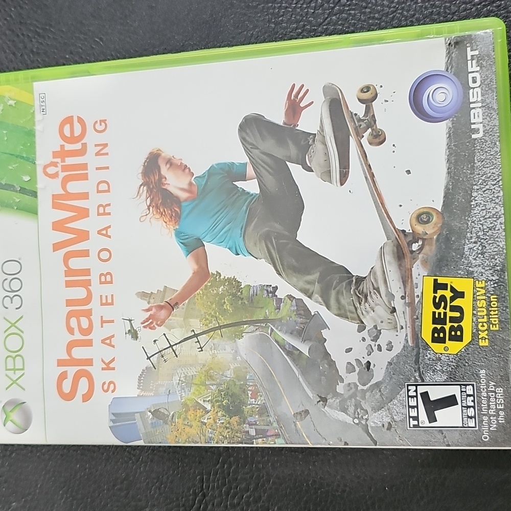 Shaun White Skateboarding for Xbox 360 - Green Case